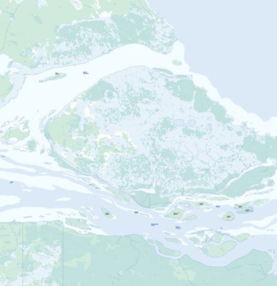 Natural Resources Canada North Channel, NT (085F02 Toporama) digital map