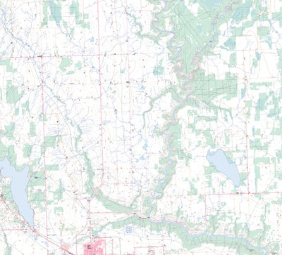 Natural Resources Canada North Pine, BC (094A07 Toporama) digital map