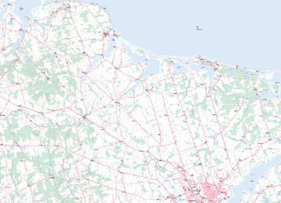Natural Resources Canada North Rustico, PE (011L06 Toporama) digital map