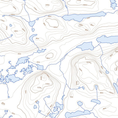 Natural Resources Canada North Tweedsmuir Island (037A11 Toporama) digital map