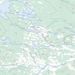 Natural Resources Canada North West River, NL (013F09 Toporama) digital map