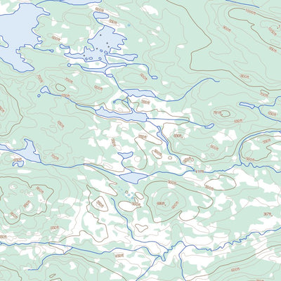 Natural Resources Canada North West River, NL (013F09 Toporama) digital map
