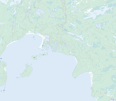Natural Resources Canada Northern Bay, SK (073J14 Toporama) digital map