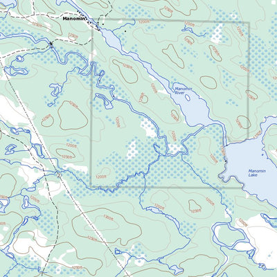 Natural Resources Canada Northwest Bay, ON (052C13 Toporama) digital map