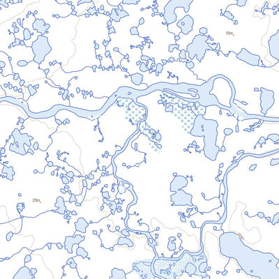 Natural Resources Canada Norway Bay, NU (077H01 Toporama) digital map