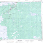 Natural Resources Canada Norway House, MB (063H13 CanMatrix) digital map
