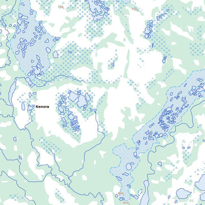 Natural Resources Canada Nowashe Lake, ON (043G14 Toporama) digital map