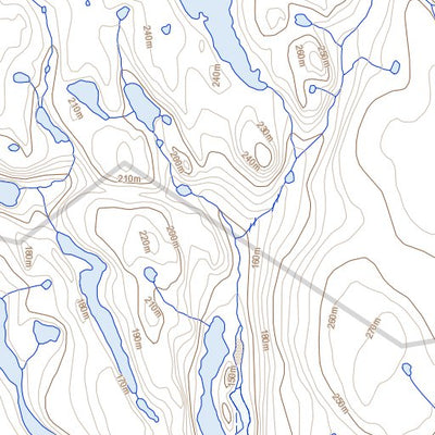 Natural Resources Canada Nuvuliapik Lake, NU (046L16 Toporama) digital map
