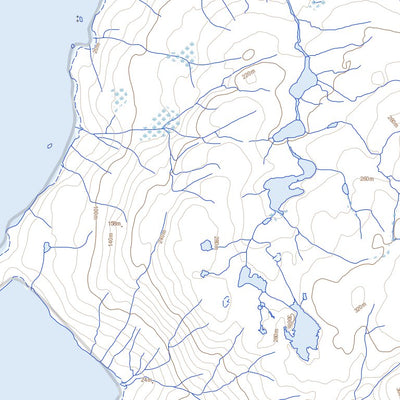 Natural Resources Canada Nyeboe Fiord (047F06 Toporama) digital map