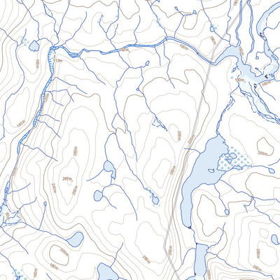 Natural Resources Canada Nyeboe Fiord (047F06 Toporama) digital map