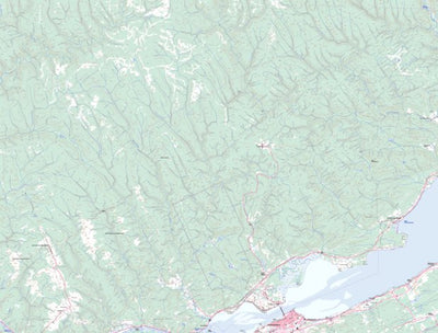 Natural Resources Canada Oak Bay, NB (022B02 Toporama) digital map