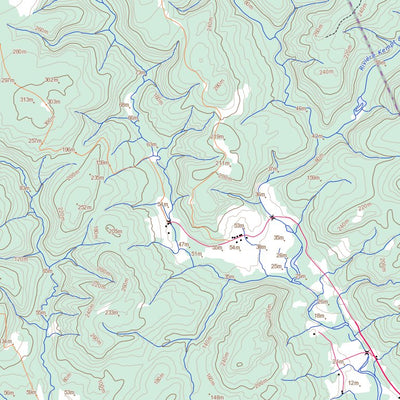 Natural Resources Canada Oak Bay, NB (022B02 Toporama) digital map