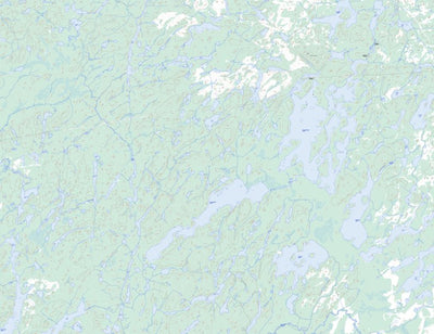 Natural Resources Canada Obakamiga Lake, ON (042F03 Toporama) digital map