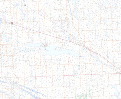 Natural Resources Canada Oban, SK (073C01 Toporama) digital map