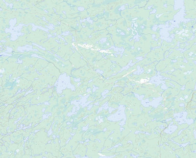 Natural Resources Canada Obaskaka Lake, ON (052O06 Toporama) digital map
