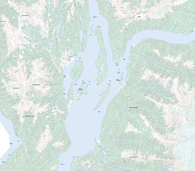Natural Resources Canada Observatory Inlet, BC (103P05 Toporama) digital map