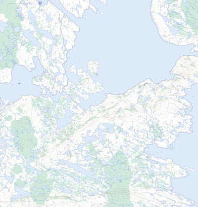 Natural Resources Canada Oftedal Lake, NU (065H12 Toporama) digital map
