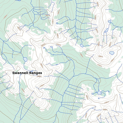 Natural Resources Canada Ogden Creek, BC (093N13 Toporama) digital map