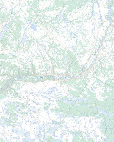 Natural Resources Canada Old Grass Lake, NT (106J09 Toporama) digital map