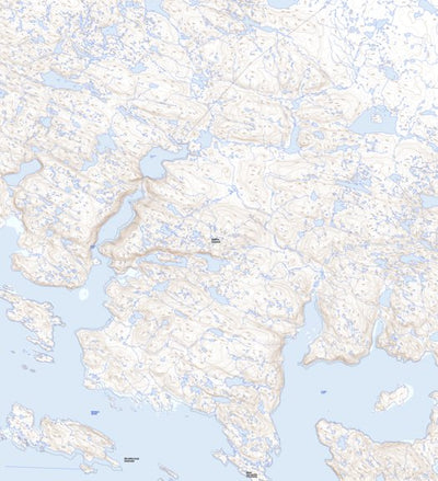 Natural Resources Canada Olga River, NU (025M03 Toporama) digital map