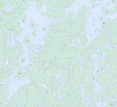 Natural Resources Canada Oliver Lake, SK (064D14 Toporama) digital map
