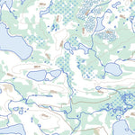 Natural Resources Canada Olson Lake, NT (075I14 Toporama) digital map