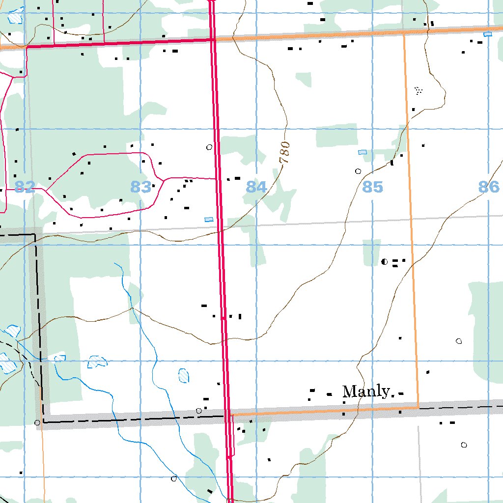 Onoway, AB (083G09 CanMatrix) Map by Natural Resources Canada | Avenza Maps