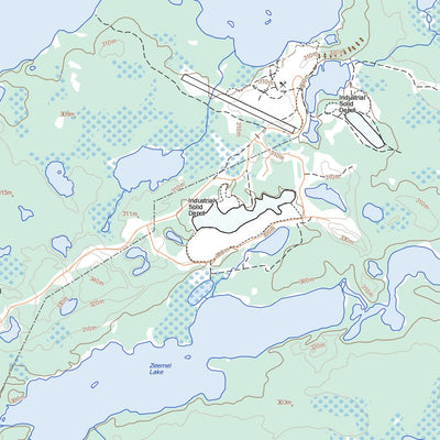 Natural Resources Canada Opapimiskan Lake, ON (053B09 Toporama) digital map