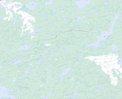 Natural Resources Canada Opikeigen Lake, ON (052P09 Toporama) digital map