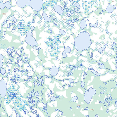 Natural Resources Canada Opinnagau Lake, ON (043F16 Toporama) digital map