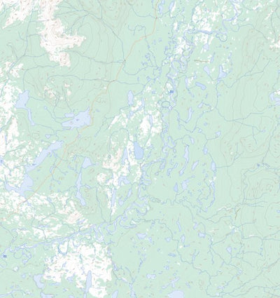 Natural Resources Canada Orchie Lake, YT (105J04 Toporama) digital map