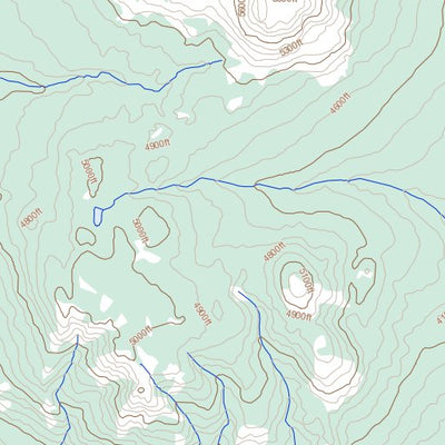 Natural Resources Canada Orchie Lake, YT (105J04 Toporama) digital map