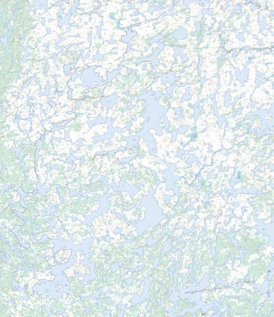 Natural Resources Canada Origin Lake, NT (086B11 Toporama) digital map
