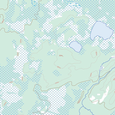 Natural Resources Canada Osaokass Lake, ON (053F08 Toporama) digital map