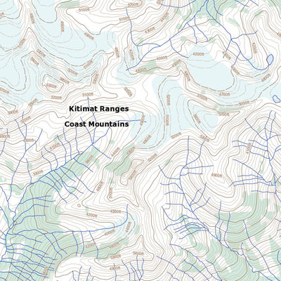 Natural Resources Canada Oscar Peak, BC (103I14 Toporama) digital map