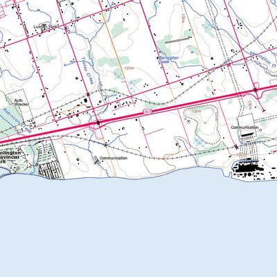 Natural Resources Canada Oshawa, ON (030M15 Toporama) digital map