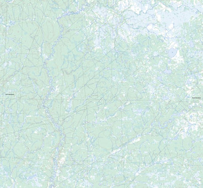 Natural Resources Canada Osi Lake, AB (084H04 Toporama) digital map