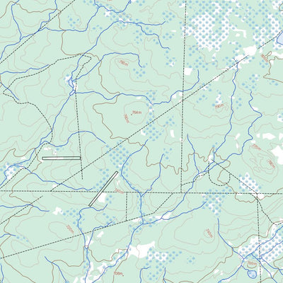 Natural Resources Canada Osi Lake, AB (084H04 Toporama) digital map