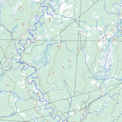 Natural Resources Canada Osi Lake, AB (084H04 Toporama) digital map