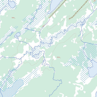 Natural Resources Canada Oskatukaw Lake, MB (053N05 Toporama) digital map