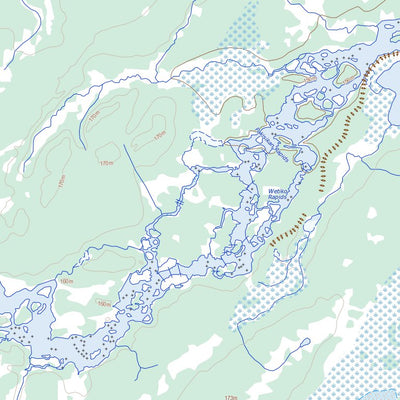Natural Resources Canada Oskatukaw Lake, MB (053N05 Toporama) digital map