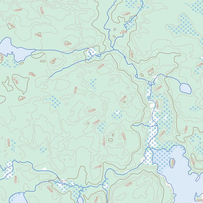 Natural Resources Canada Oskikebuk Lake, SK (063L13 Toporama) digital map