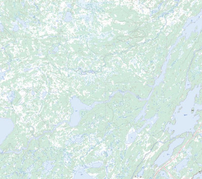 Natural Resources Canada Ospwagan Lake (063O09 Toporama) digital map