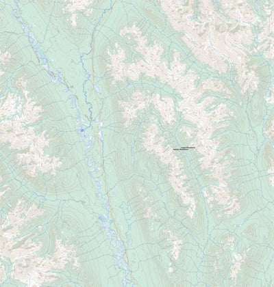 Natural Resources Canada Ostensibility Creek (105H09 Toporama) digital map