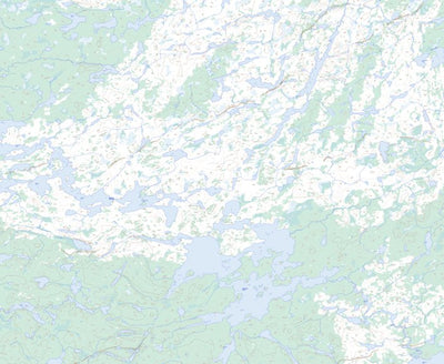 Natural Resources Canada Otoonabee Lake, ON (052O15 Toporama) digital map