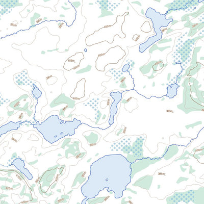 Natural Resources Canada Otoonabee Lake, ON (052O15 Toporama) digital map