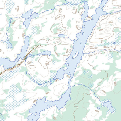 Natural Resources Canada Otoonabee Lake, ON (052O15 Toporama) digital map