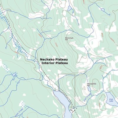 Natural Resources Canada Owen Lake, BC (093L02 Toporama) digital map