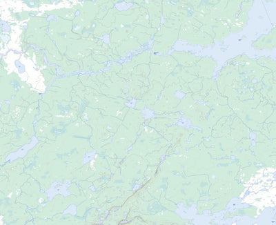 Natural Resources Canada Ozhiski Lake, ON (052P15 Toporama) digital map