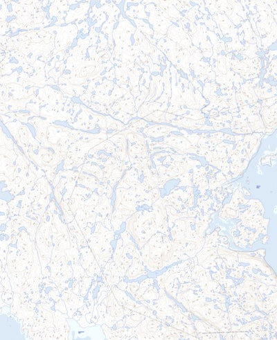 Natural Resources Canada Palmated Bay, NU (046K07 Toporama) digital map